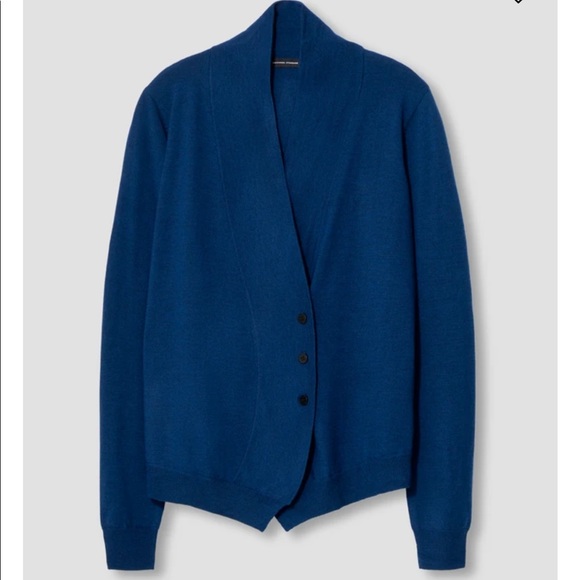 Teal Wool Curve Cardi 